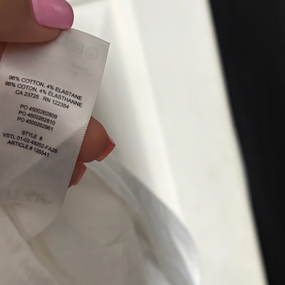 Babaton Blueprint Poplin Shirt - Picture 5 of 6